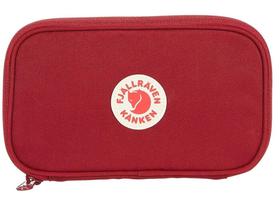 

Fjallraven Kanken Travel Card Wallet Unisex Ox Red - поясная сумка на молнии Fjällräven