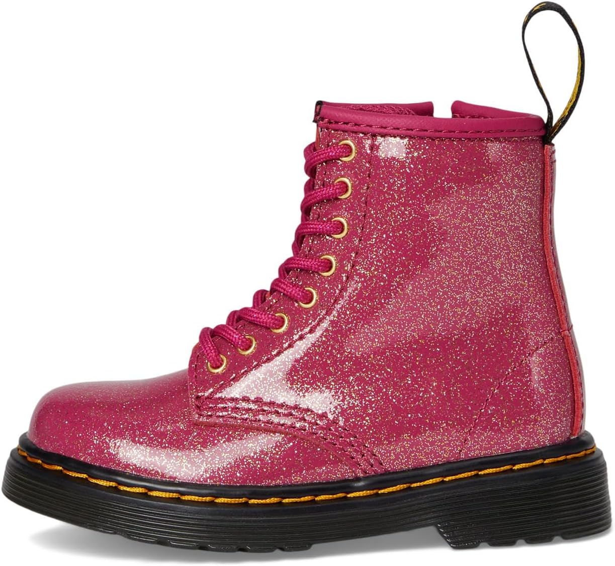 Ботинки Dr. Martens 1460 унисекс для малышей, золотой — фото 4