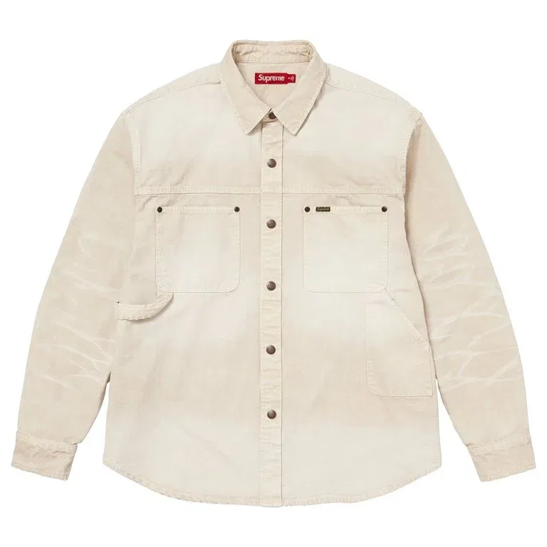 Футболка Worn Snap Painter Unisex SS26 WEEK6 Supreme, White