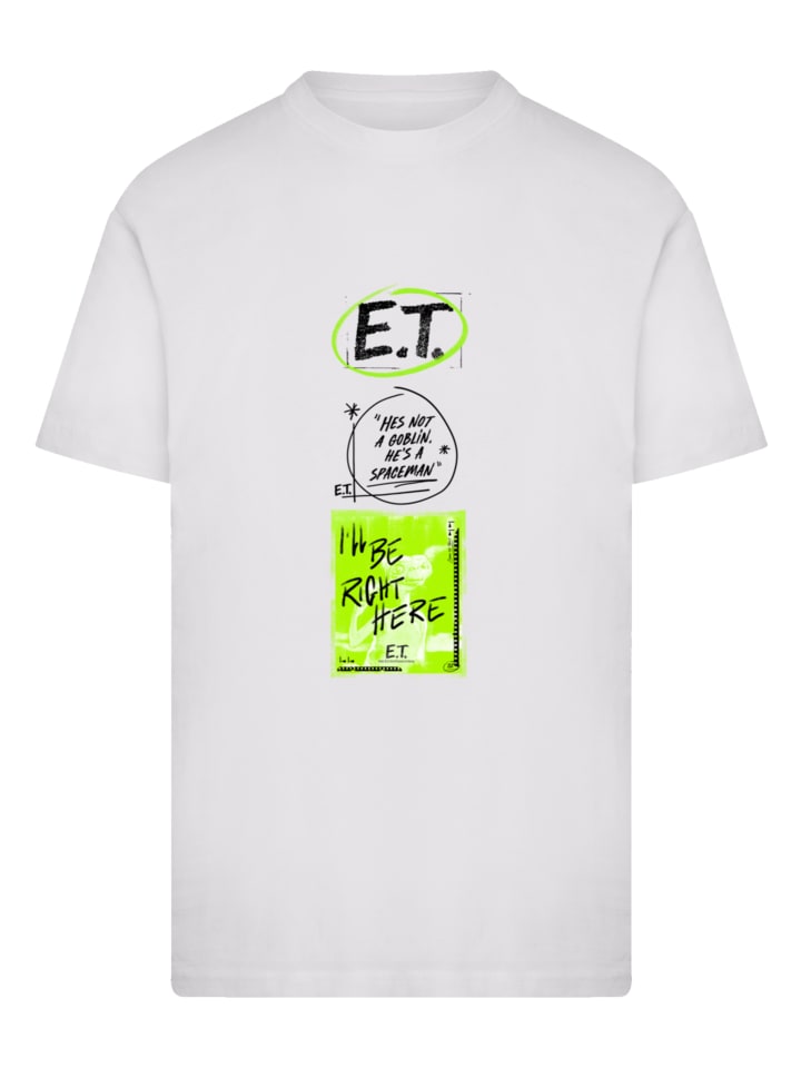 

Футболка ET унисекс Он космонавт белого цвета F4NT4STIC, Белый, Футболка ET унисекс Он космонавт белого цвета F4NT4STIC