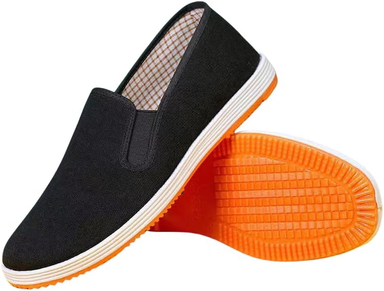 

Мужские лоферы на шнуровке из хлопка, обувь с мягкой резиновой подошвой, дышащая подкладка, низкий верх с круглым носком, для делового и повседневного стиля Generic, черный