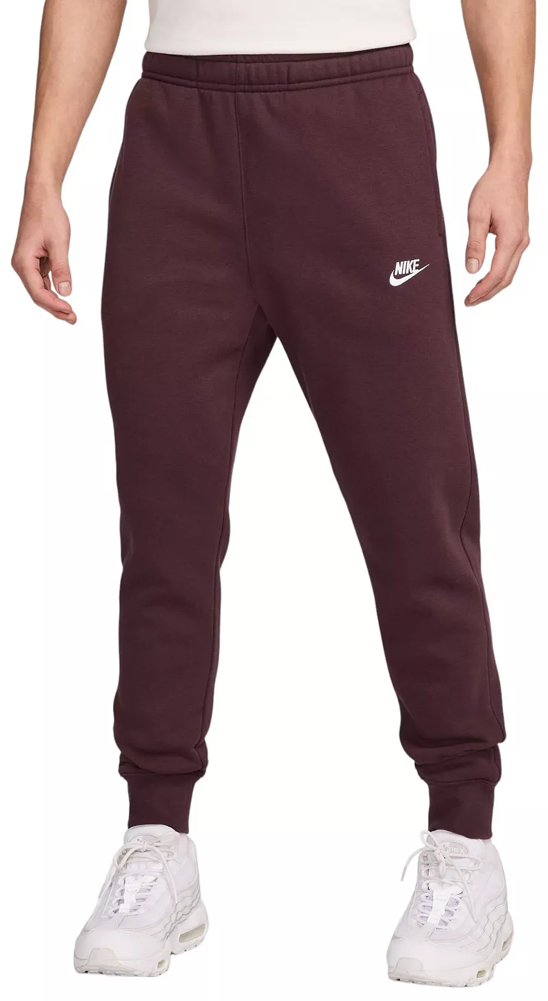 

Мужские флисовые джоггеры Nike Sportswear Club, цвет Burgundy Crush