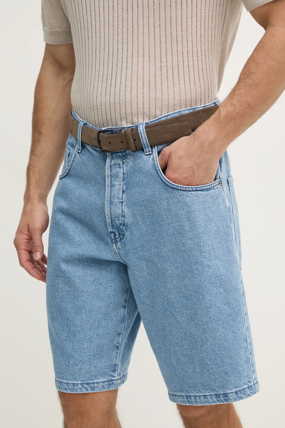 

Джинсовые шорты Emporio Armani, синий