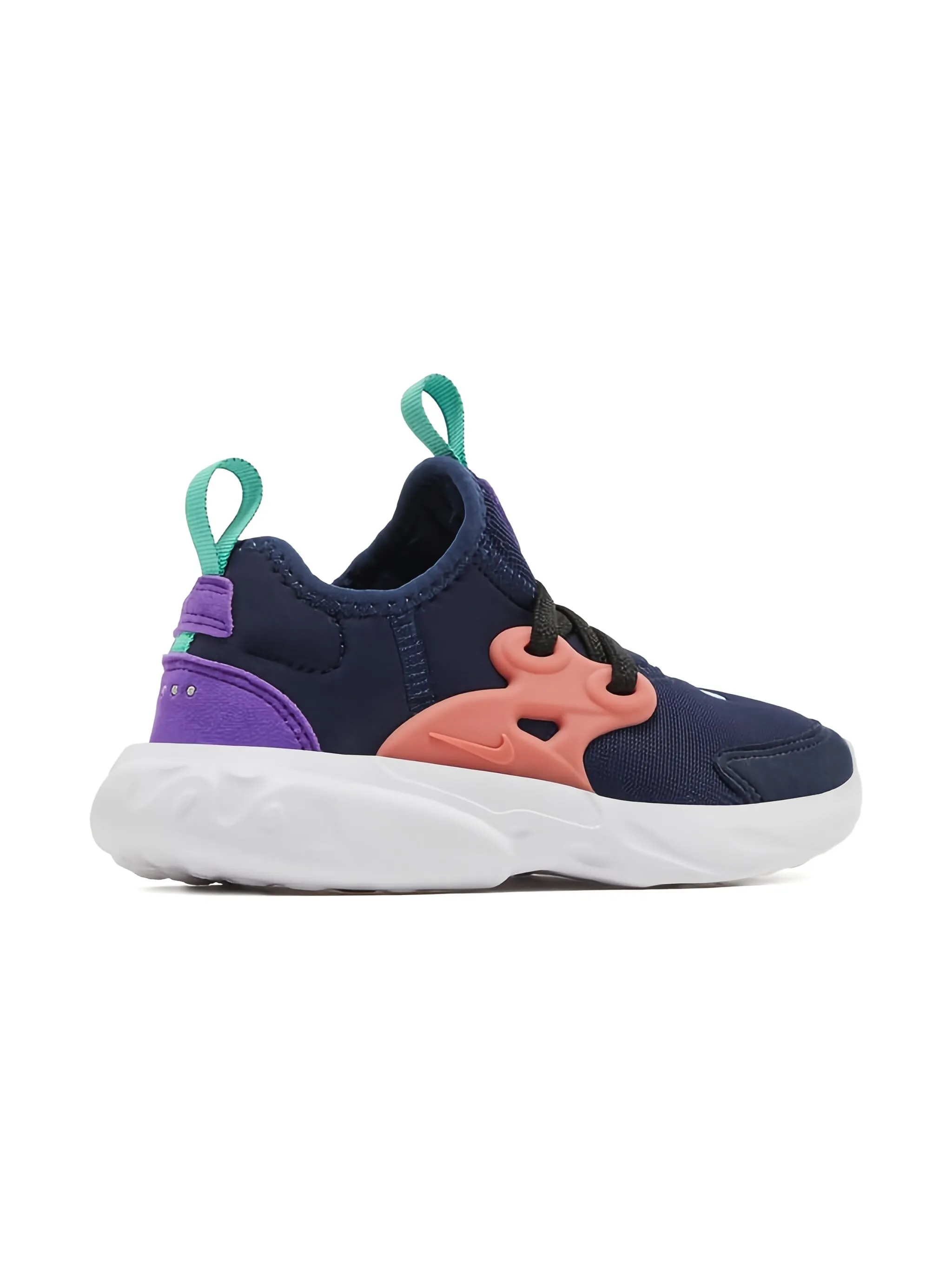 Кроссовки React Presto Midnight Navy Nike Kids, синий — фото 3