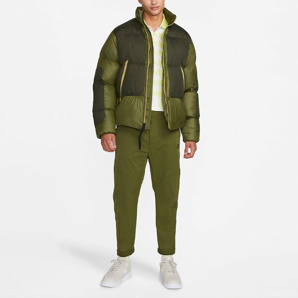 Пуховик Nike Men's, зеленый — фото 3