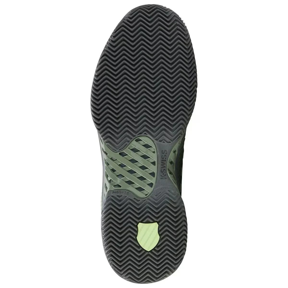 Мужская обувь для тенниса и падела HYPERCOURT EXPRESS 2 HB K· Швейцарский K-Swiss, зеленый — фото 2