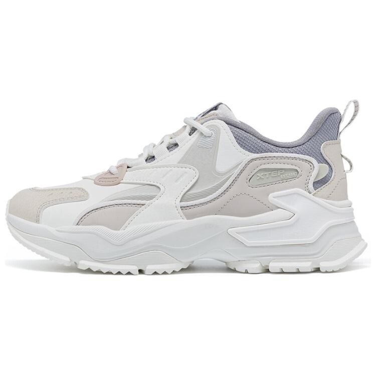 

Кроссовки XTEP Lifestyle Shoes Women's Low-top White-grey-brown, коричневый
