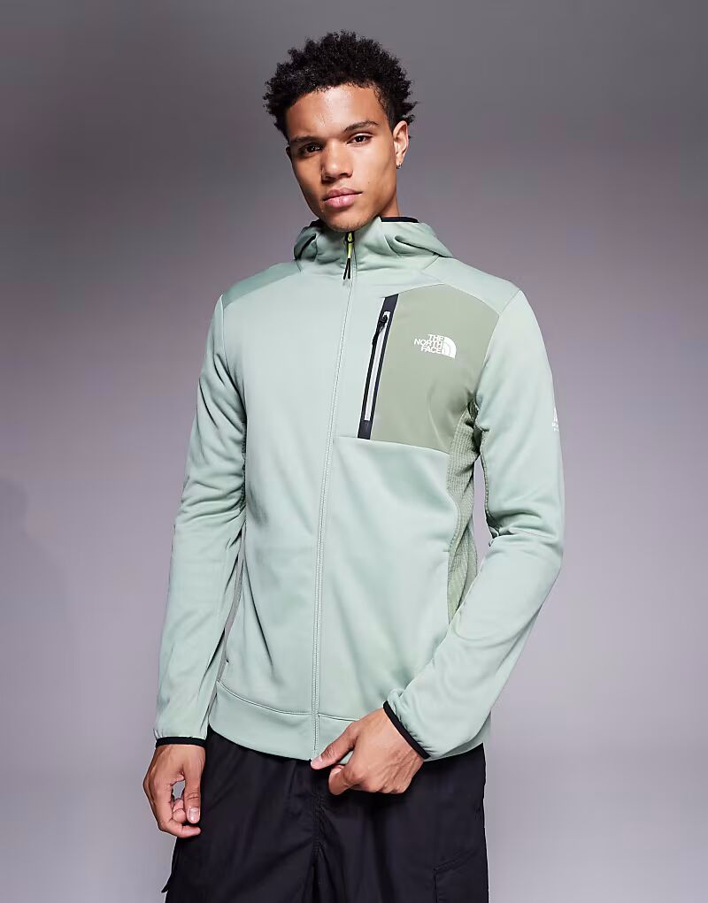 

Флисовая кофта North Face Mountain для легкой атлетики с застежкой-молнией и капюшоном The North Face
