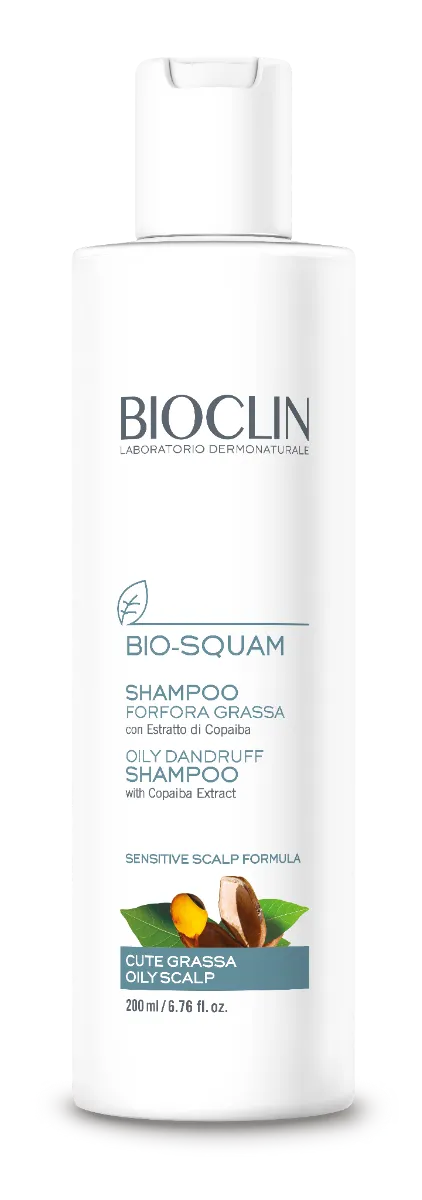 

Bioclin Bio Squam Шампунь против жирной перхоти и перхоти
