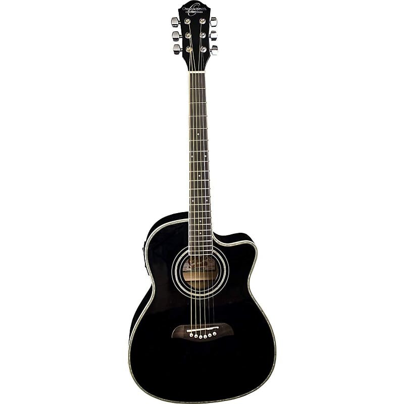 

Акустическая гитара Oscar Schmidt OG1CEB Dreadnought 3/4 Size Select Spruce Top 6-String Acoustic-Electric Guitar