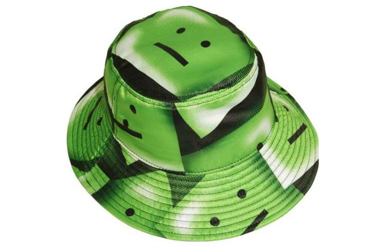 

Унисекс зеленая бейсболка Acne Studios