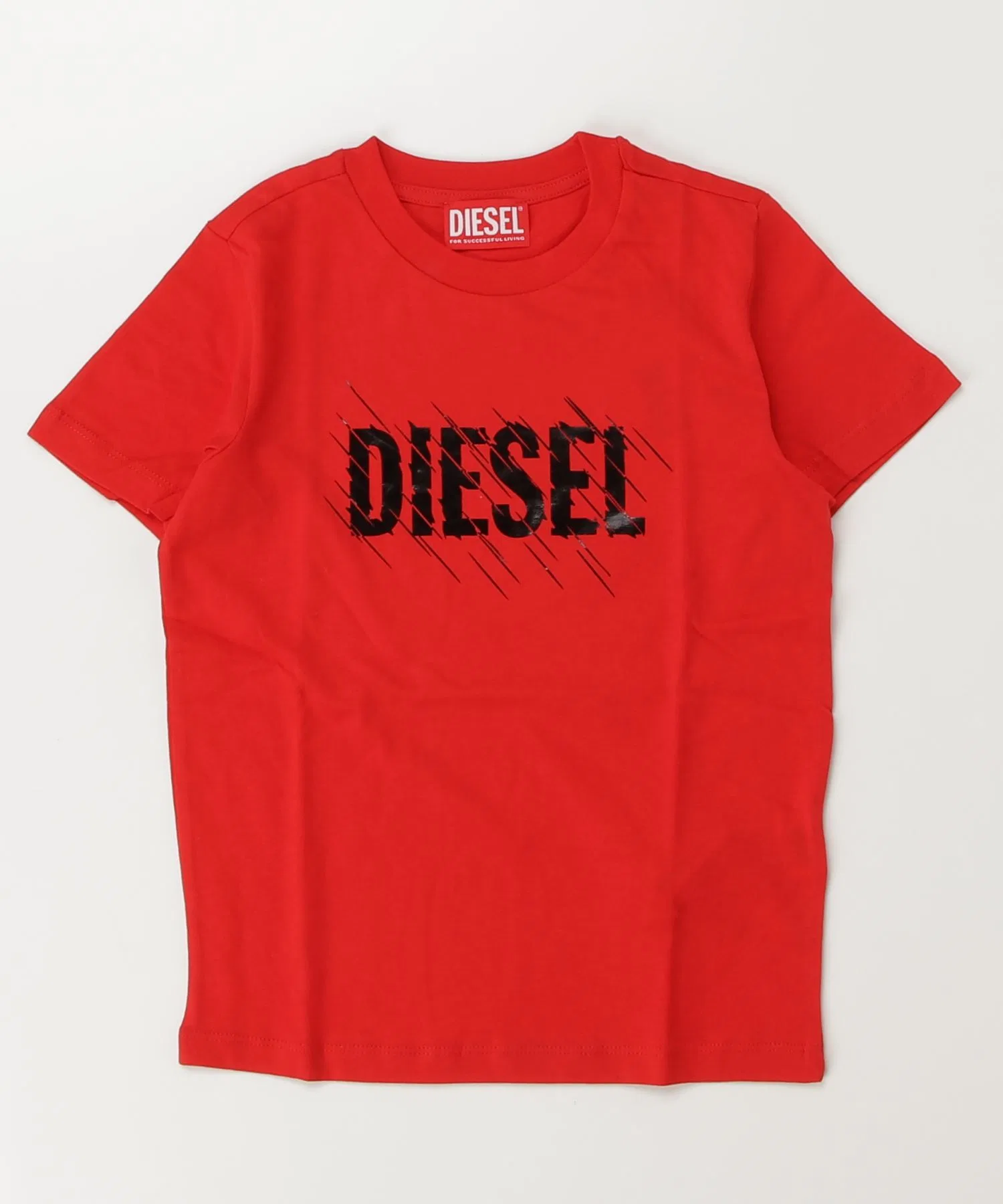 Детская футболка DIESEL KIDS с коротким рукавом и логотипом