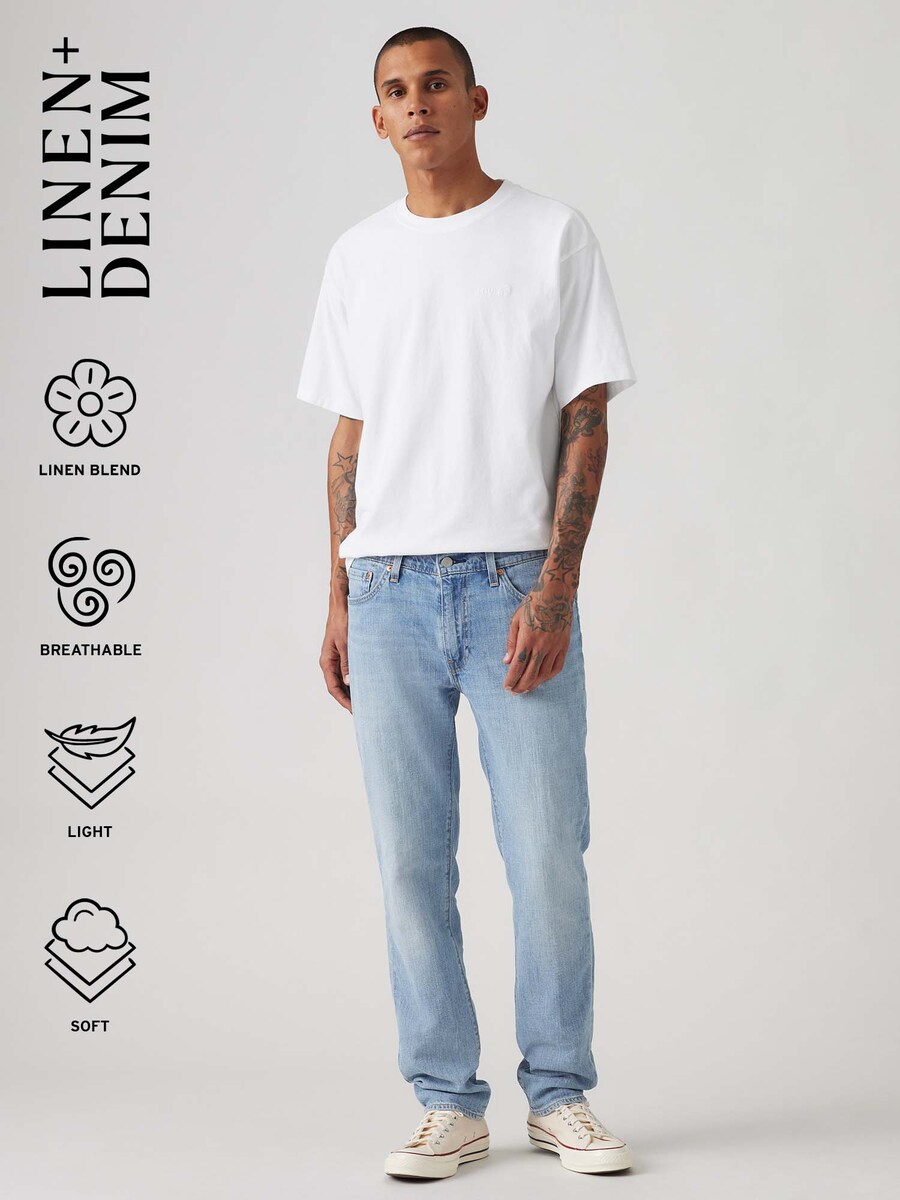 Узкие джинсы LEVI'S  511, синий деним — фото 2