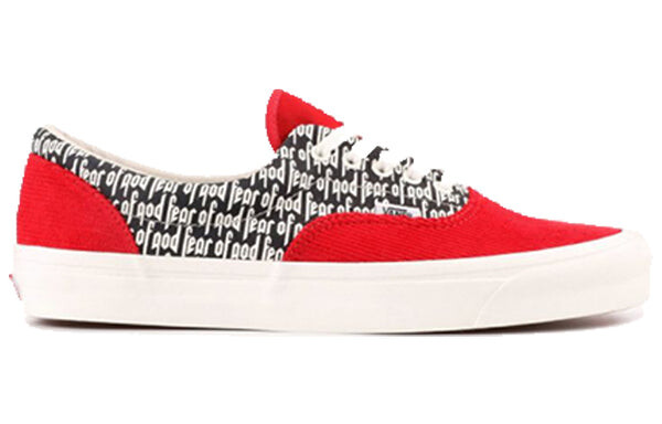 Кроссовки fear of god x era 95 dx 'collection 2 red' Vans, красный — фото 2