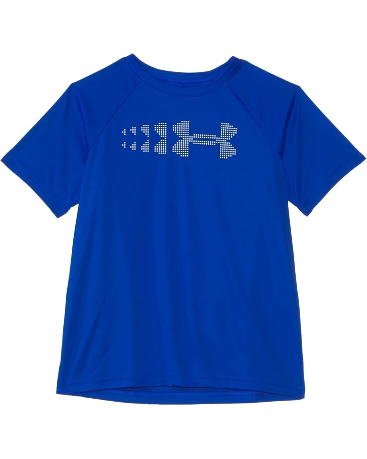 

Толстовка Under Armour Kids Tech Stadium Lights Short Sleeve T-Shirt, цвет Team Royal/White