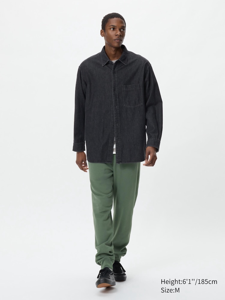 

Спортивные штаны Uniqlo, цвет 54 зеленый