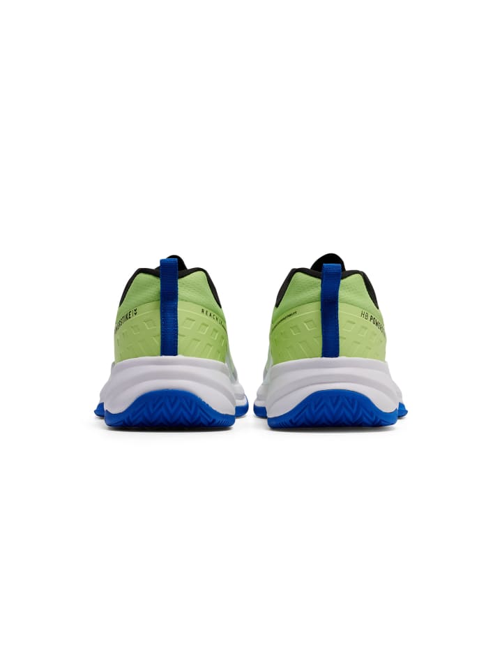 Hummel Кроссовки для гандбола HB Powerstrike для взрослых, цвет ярко-зеленый — фото 2
