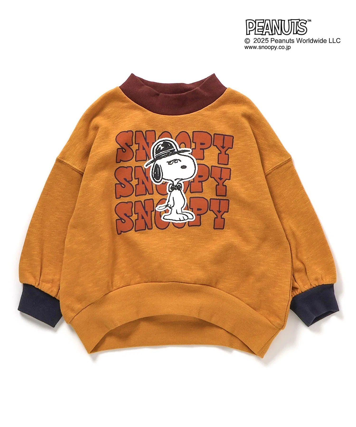Толстовка с круглым вырезом в стиле ретро-поп от FOKIDS/FOKIDS PEANUTS (4 варианта дизайна) - свободный крой
