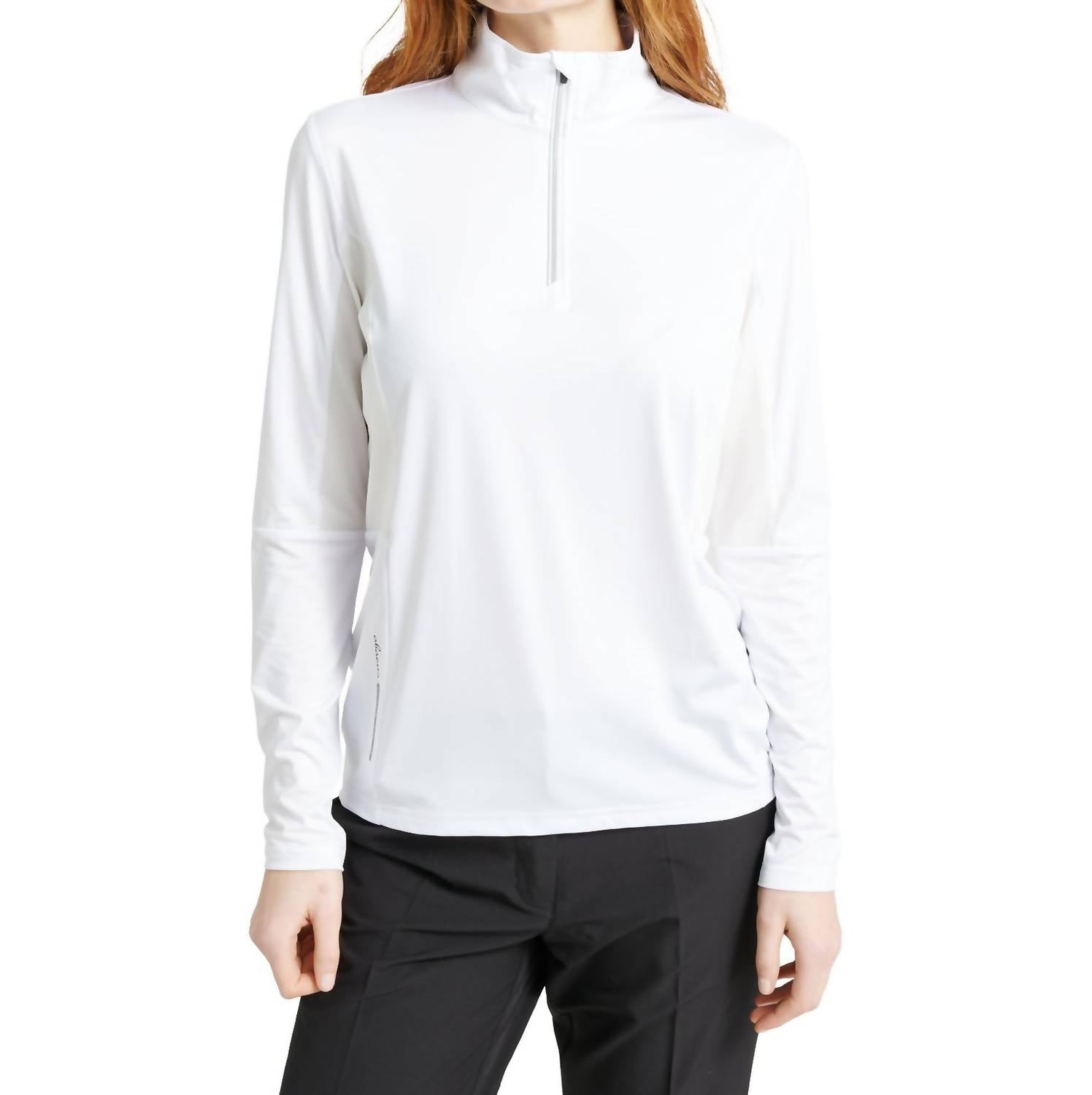 

Женская рубашка Colinas с длинным рукавом белого цвета Abacus Sportswear US