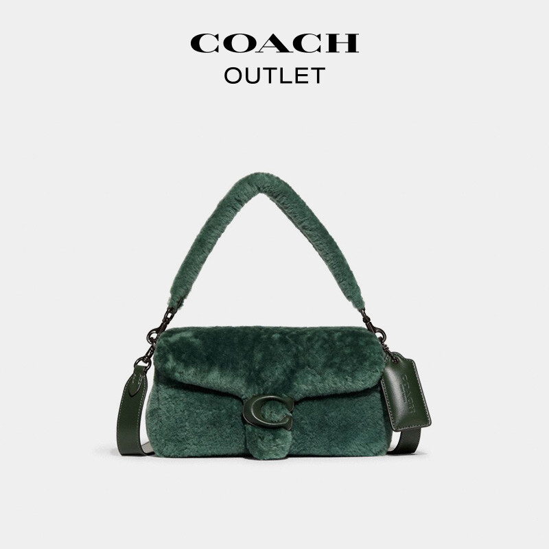 

Женская сумка через плечо COACH PILLOW TABBY №26, зеленый