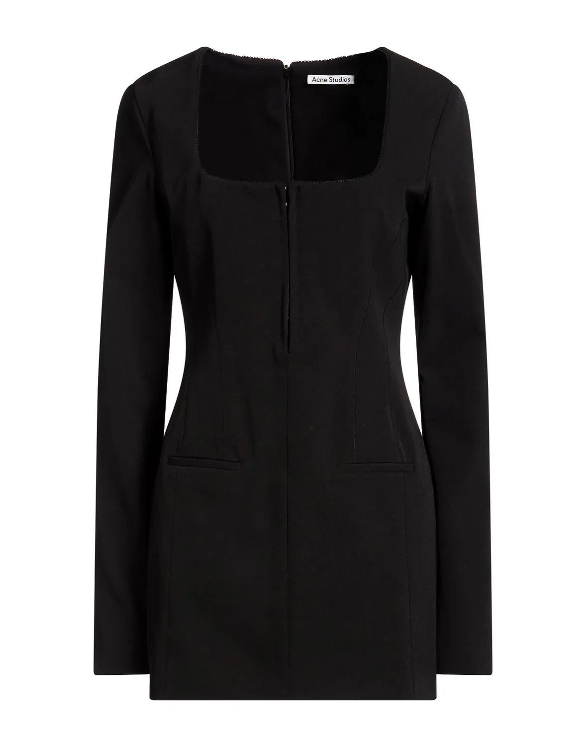 Платье мини Black ACNE STUDIOS