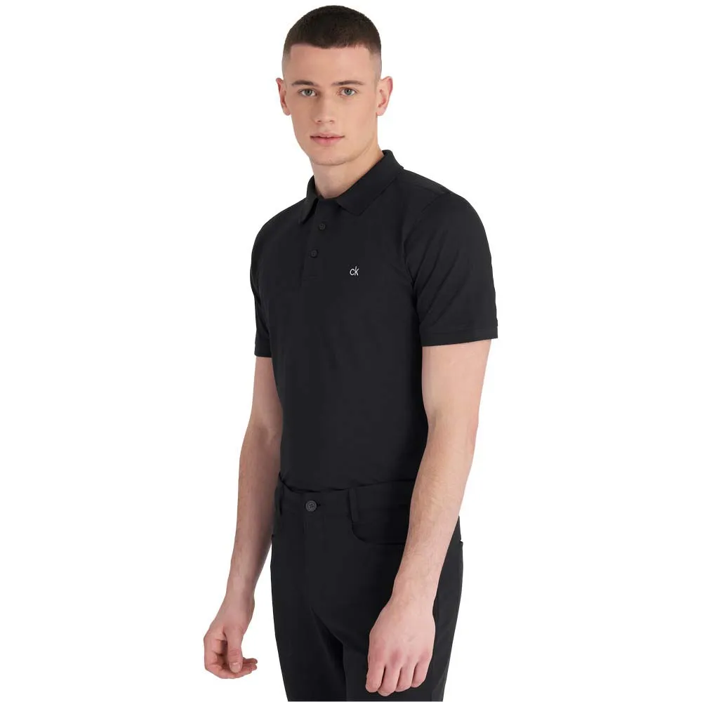

Поло с коротким рукавом Calvin Klein Golf Planet, черный