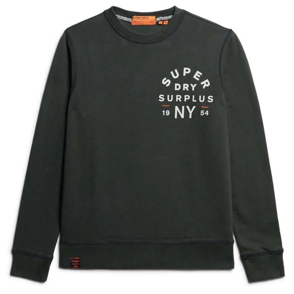 

Толстовка Superdry Surplus Graphic, черный