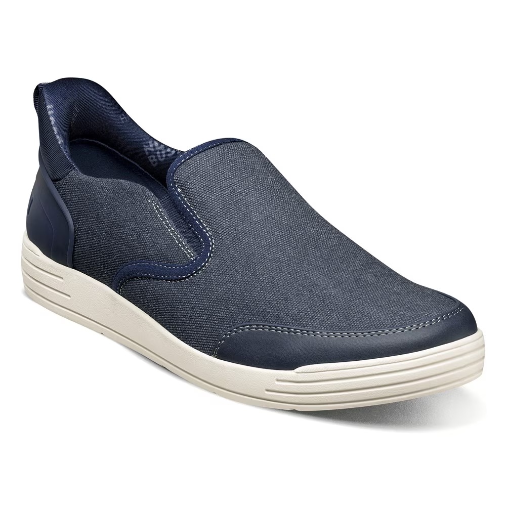 

Кроссовки Kore City Walk EZ Canvas Moc Toe Slip On Nunn Bush, синий