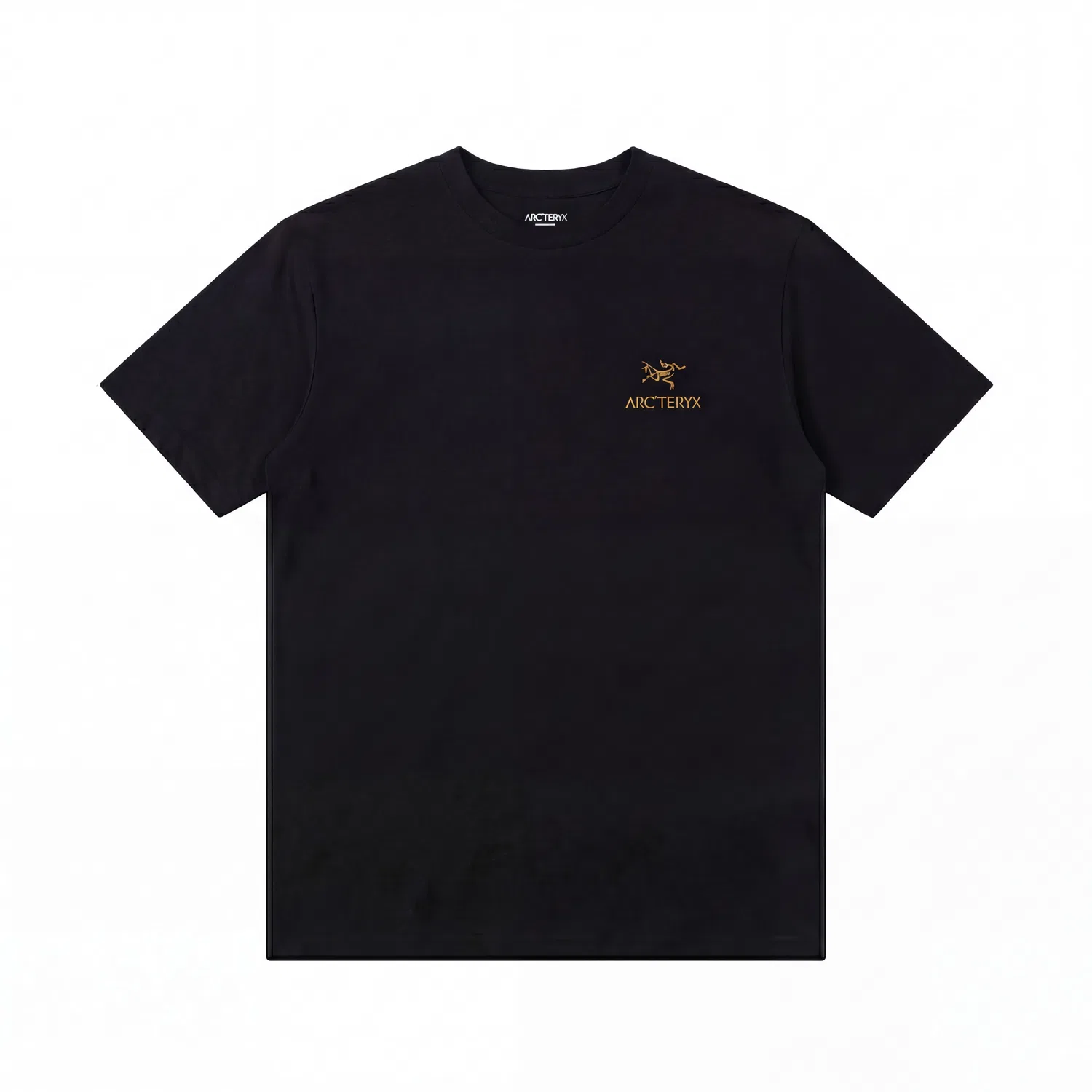 Футболка хлопковая Arcteryx Black/24K Black — фото 3