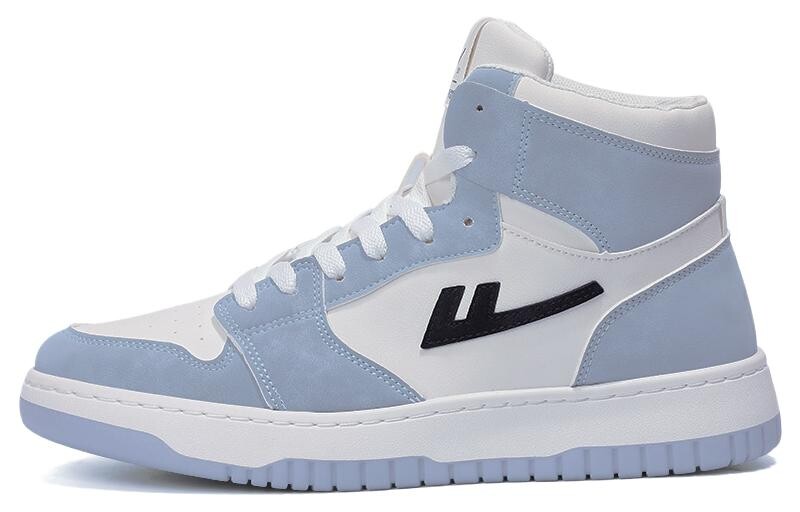 

Кроссовки WARRIOR Skateboarding Shoes Men High-top Blue, белый/синий