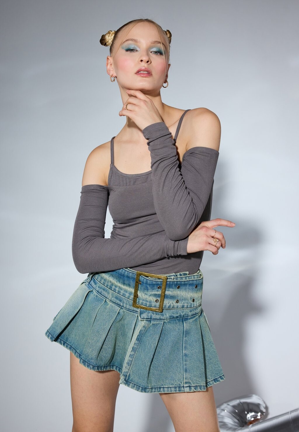 

Топ Double Pack Even&Odd, цвет dark grey