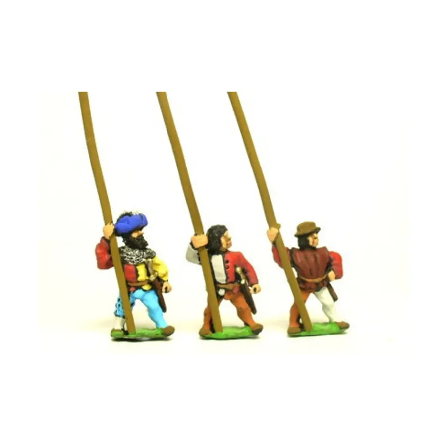 

Средние пикинеры - ассорти, Renaissance Miniatures - Landsknechts (15mm)