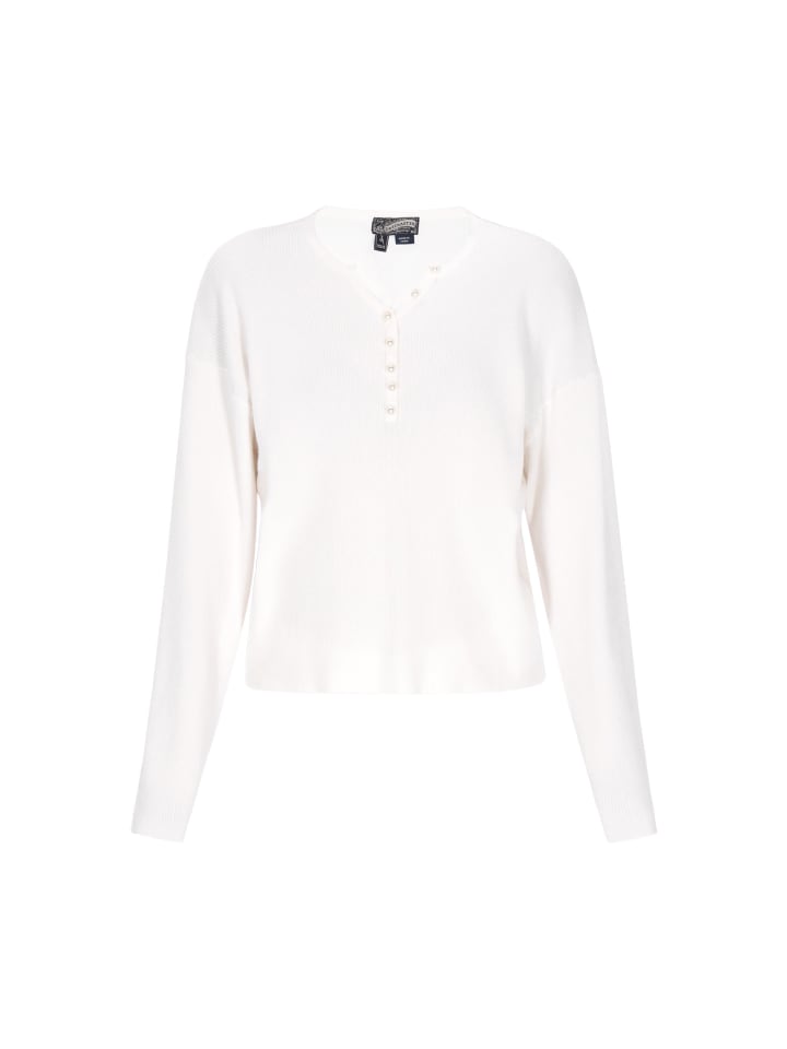 

DreiMaster Женский свитер кремового цвета