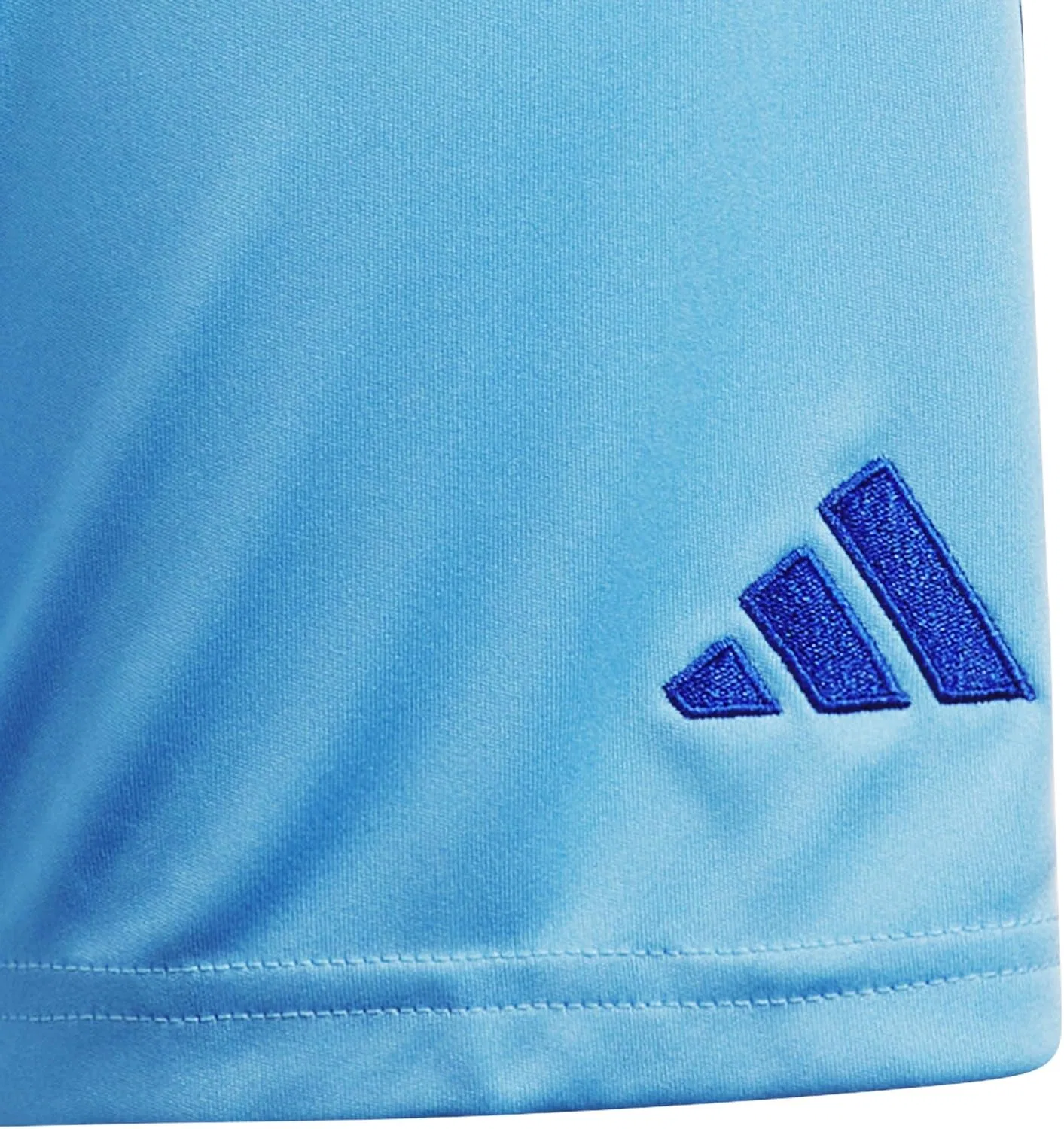 Шорты Adidas Unisex-Child Tiro 24Шорты, Semi Blue Burst/Team Royal Blue — фото 2
