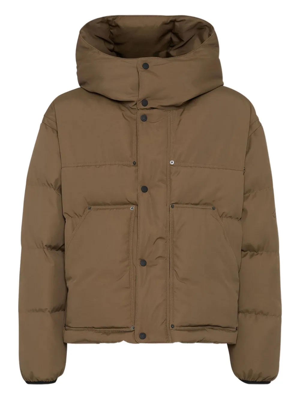 

Пуховик с капюшоном в утилитарном стиле Icon New Generation Dsquared2, коричневый