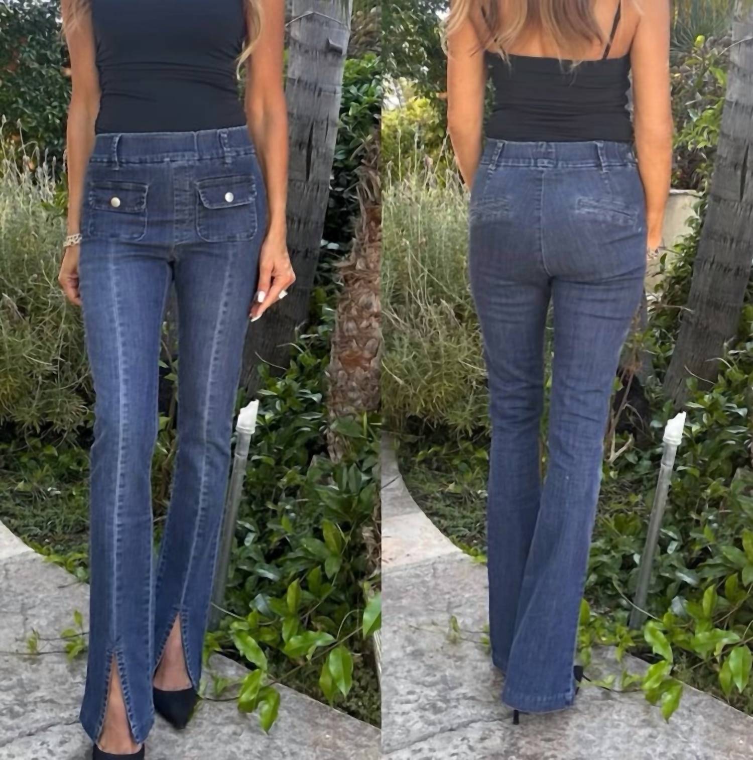 

Джинсы женские BEVY FLOG, цвет denim