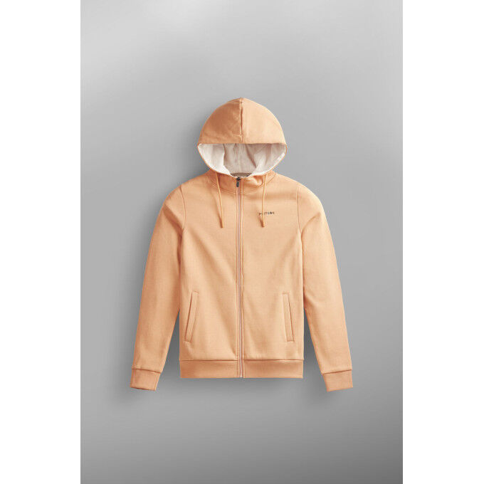

Толстовка с капюшоном и картинкой BASEMENT ZIP HOODIE W Toast