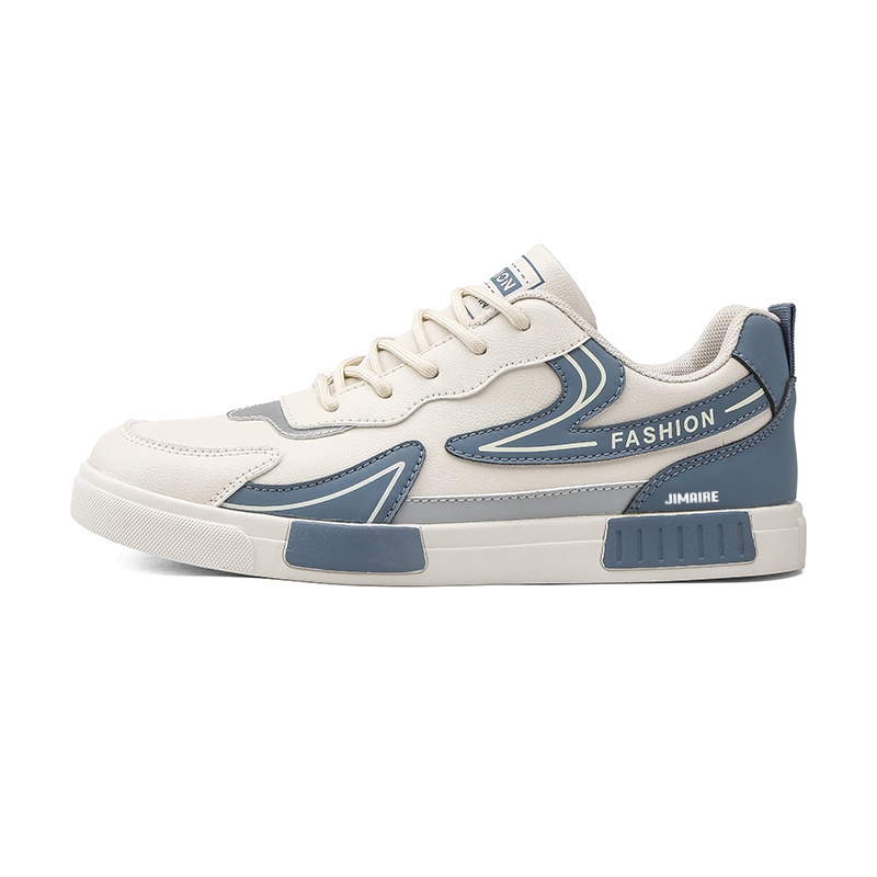 

Нескользящие низкие кроссовки для мужчин King Jinmai, Beige Blue