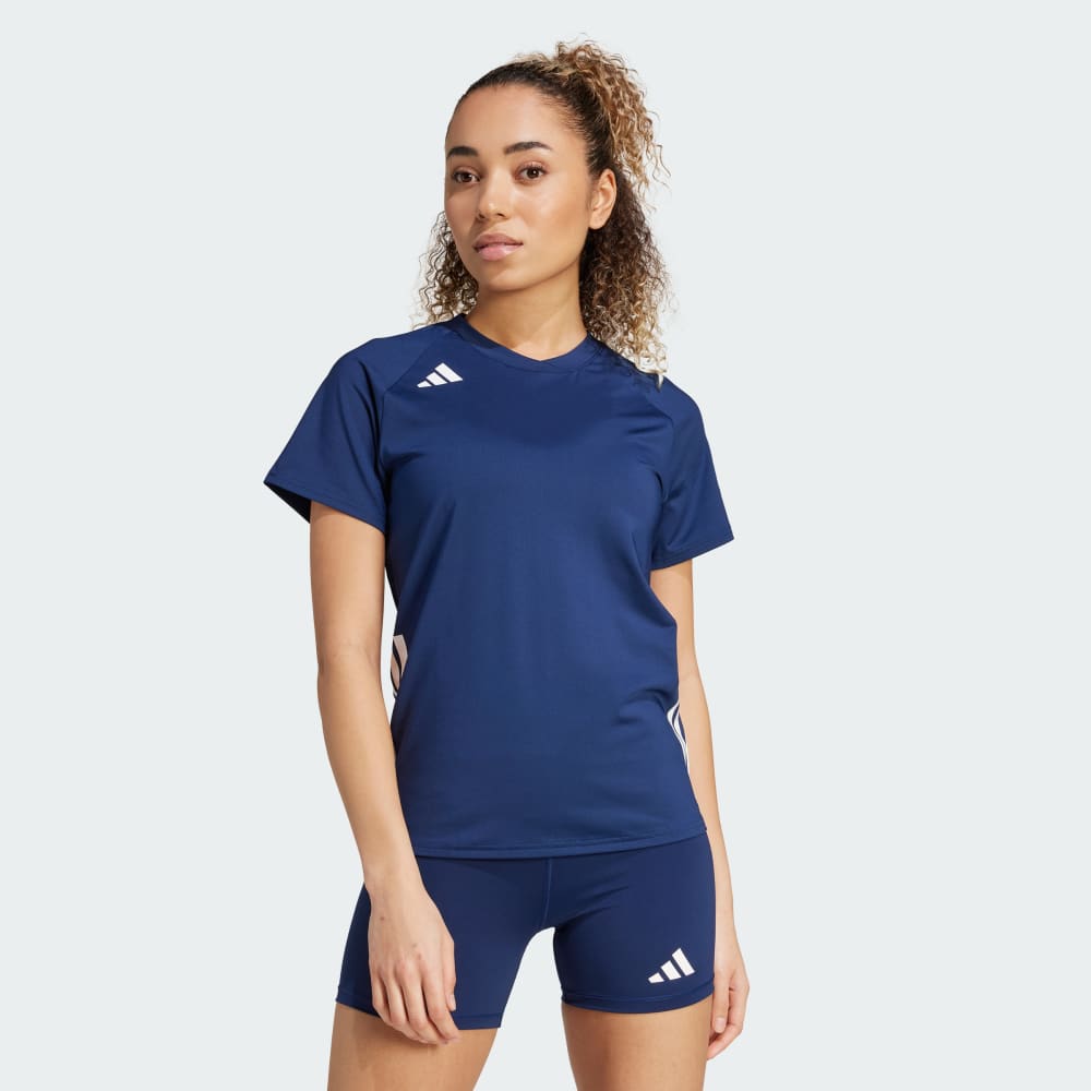 

Джерси Adidas HILO Short Sleeve Volleyball Jersey, цвет Team Navy Blue 2