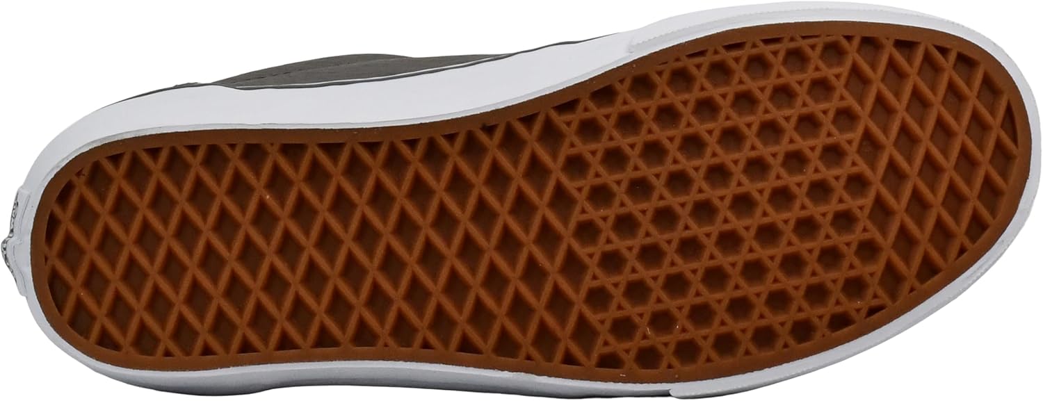 Vans мужские Atwood Deluxe Shoe | низкие модные кроссовки для работы, прогулок и повседневной носки, 2-Tone Leather Gray — фото 4