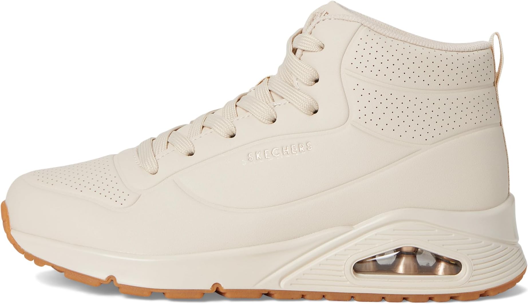 Кроссовки SKECHERS Uno-Stand High, цвет Off White — фото 4
