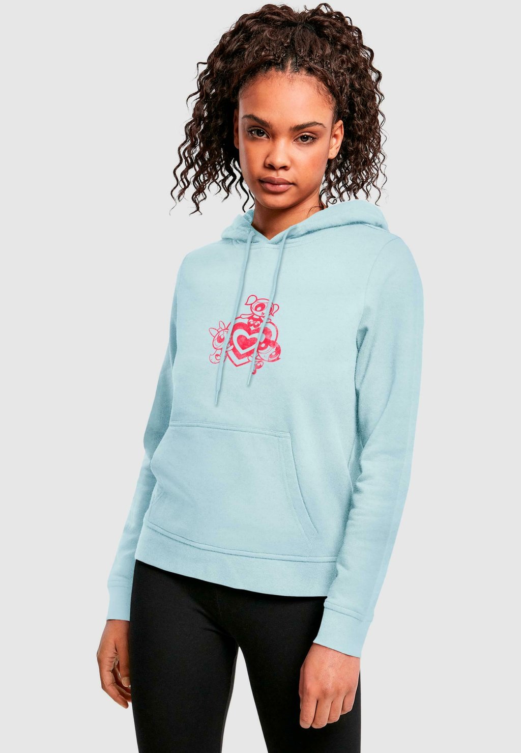 

Толстовка THE POWERPUFF GIRLS - OUTLINE GRAPHIC BASIC - Hoodie Merchcode, синий