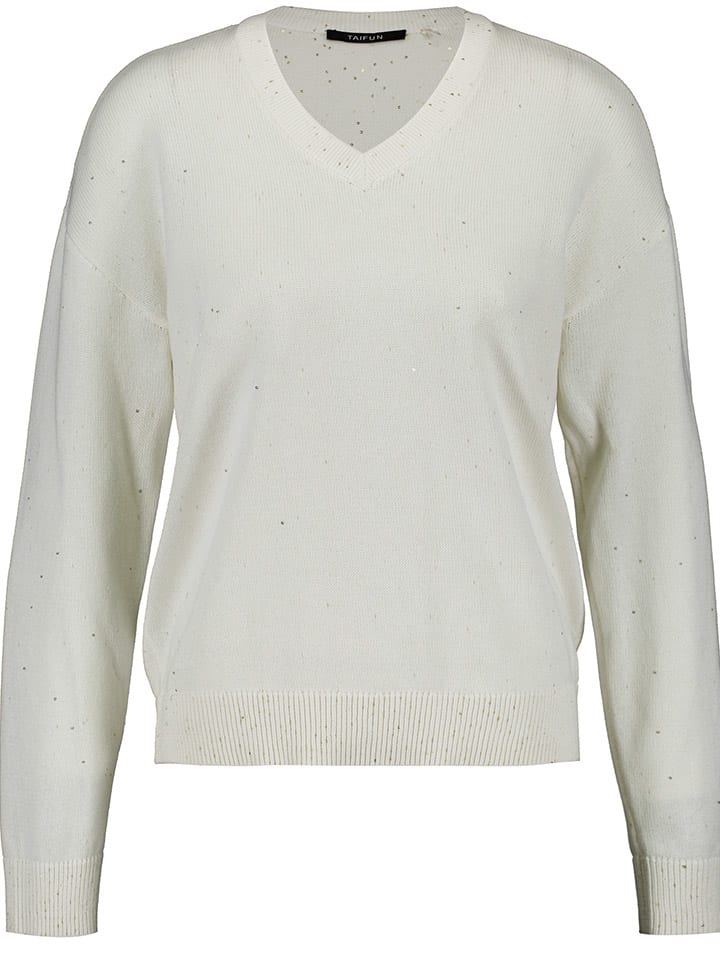 

TAIFUN Свитер кремового цвета