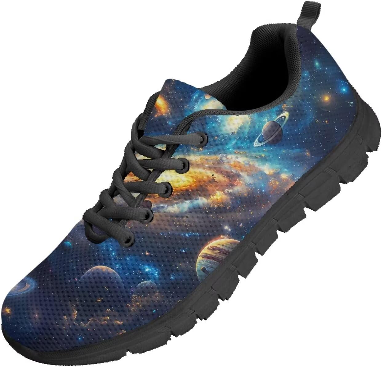 

Мужские прогулочные кроссовки Funnydude Funny Print, повседневные теннисные туфли, мягкие и удобные кроссовки, Galaxy
