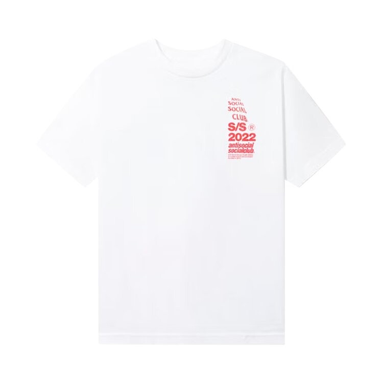 

Футболка Anti Social Social Club Link In Bio 'White', белый