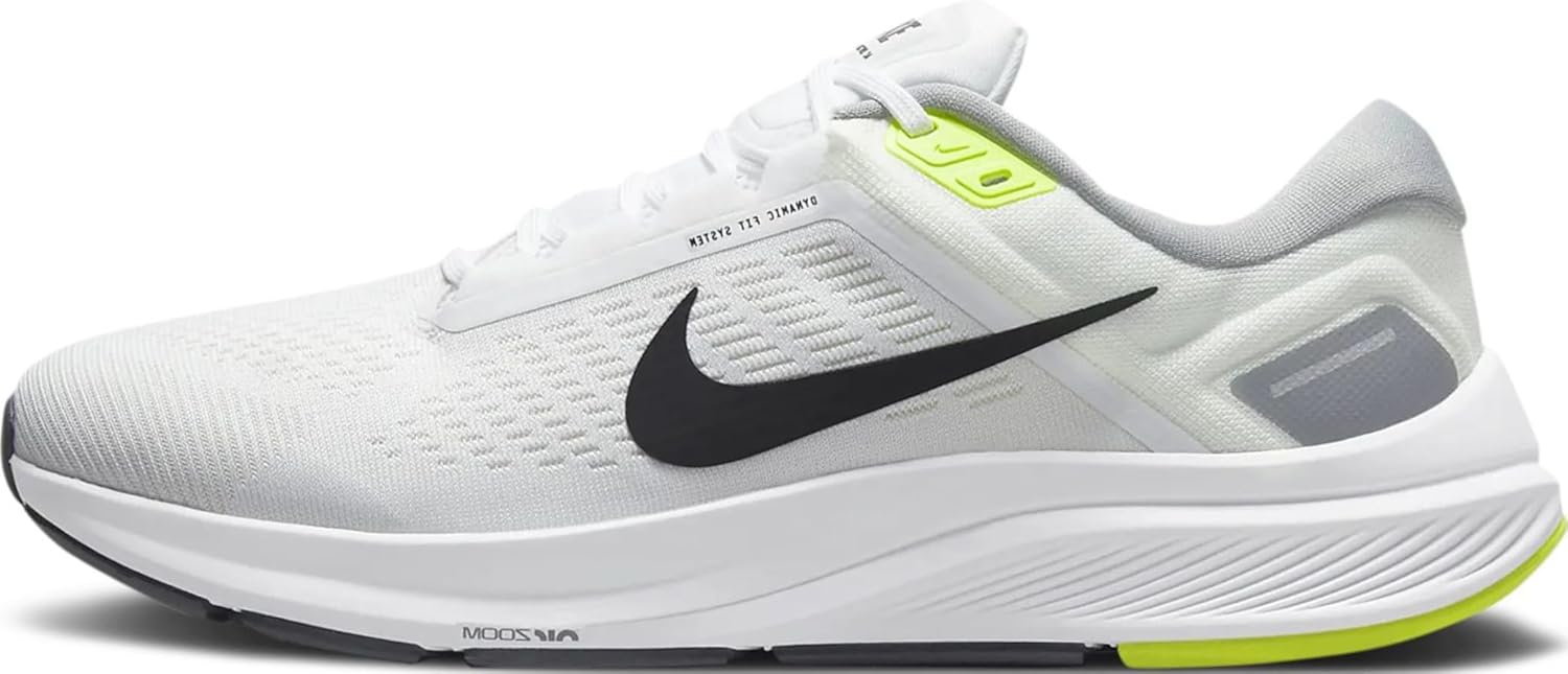 

Мужские кроссовки для бега Nike Air Zoom Structure 24 Dr9879, White Black Pure Platinum 100