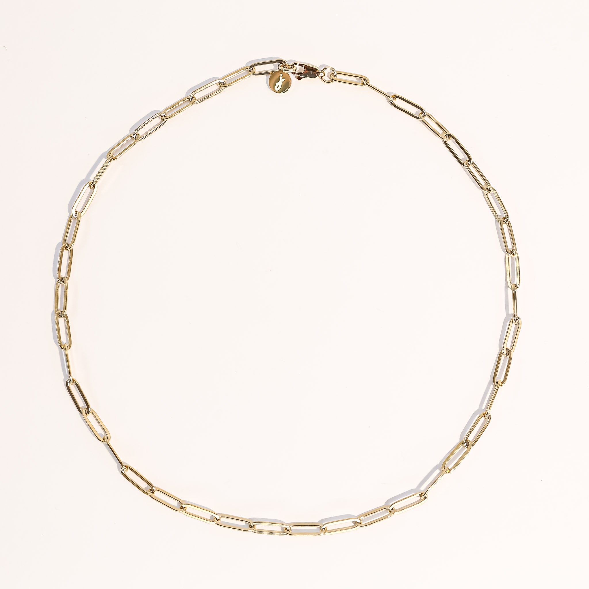 

Ожерелье-цепочка «Анна» со скрепкой Joey Baby, золотой