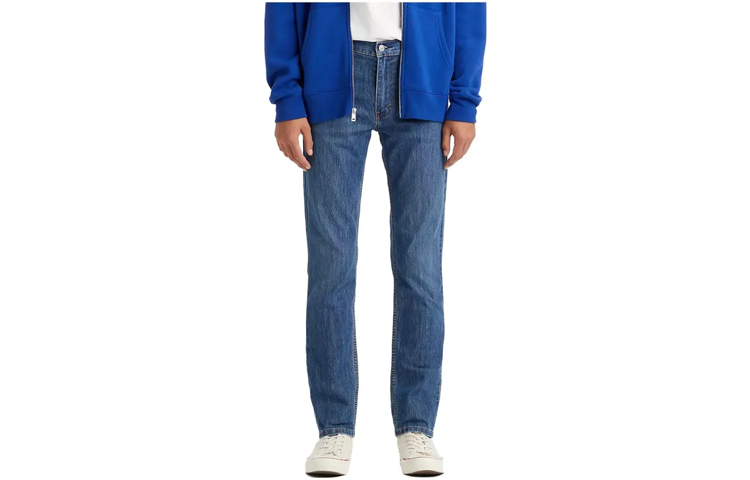 Levis Джинсы мужские тонкие прямые indigo