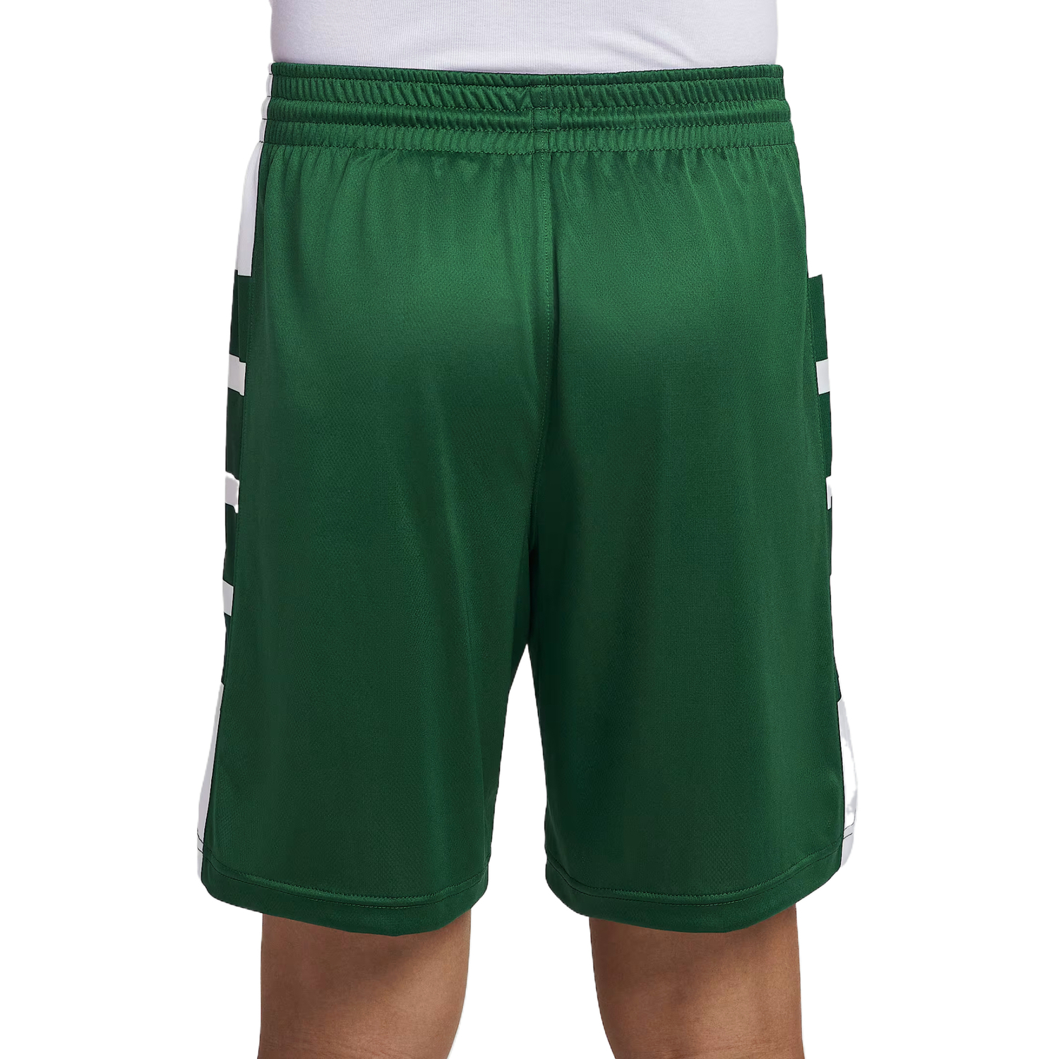 Nike Мужские повседневные шорты Dri Fit темно-зеленые — фото 3