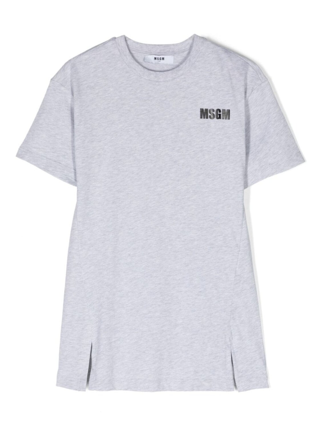 

MSGM Kids платье с логотипом, серый